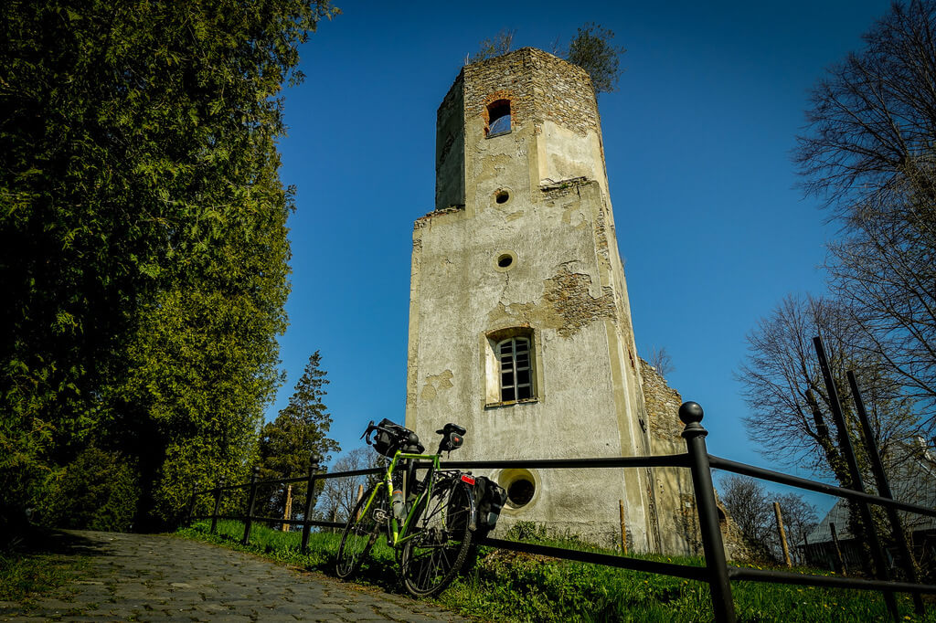 Radreise Oberlausitz Schlesien Ruine Wigandsthal